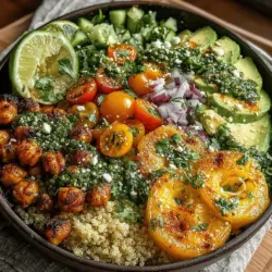 Crunchy Roasted Chickpea Avocado Bowls: The Ultimate Meal