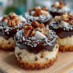 In the world of delightful desserts, few treats can match the refreshing and satisfying experience of frozen coconut yogurt cookie discs. Perfectly chewy, rich in flavor, and surprisingly simple to make, these vegan-friendly snacks combine the tropical goodness of coconut with the indulgent touch of dark chocolate. Imagine taking a bite into a disk that balances the natural sweetness of coconut with the creamy texture of yogurt, enhanced by the richness of dark chocolate. These cookie discs not only offer a unique taste but also serve as a guilt-free indulgence that fits seamlessly into a healthy lifestyle.