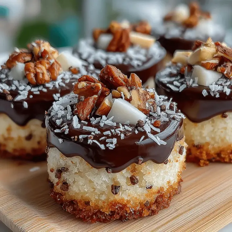 In the world of delightful desserts, few treats can match the refreshing and satisfying experience of frozen coconut yogurt cookie discs. Perfectly chewy, rich in flavor, and surprisingly simple to make, these vegan-friendly snacks combine the tropical goodness of coconut with the indulgent touch of dark chocolate. Imagine taking a bite into a disk that balances the natural sweetness of coconut with the creamy texture of yogurt, enhanced by the richness of dark chocolate. These cookie discs not only offer a unique taste but also serve as a guilt-free indulgence that fits seamlessly into a healthy lifestyle.