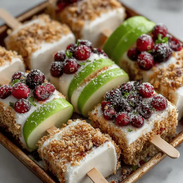 To elevate the flavors and textures of your Cranberry Bliss Apple Pops, consider customizing the cranberry mixture. Here are some creative ideas: