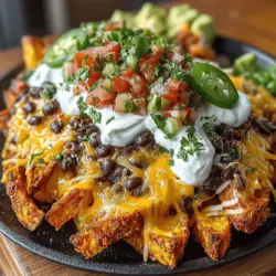 If you're a fan of nachos but are looking for a healthier option that doesn't skimp on flavor, loaded nacho sweet potato fries are the perfect solution. This dish combines the crispy goodness of sweet potato fries with the savory toppings traditionally found on nachos, creating a delightful and satisfying treat that can serve as an appetizer, snack, or even a main course. Whether you're hosting a game night, enjoying a casual dinner with friends, or simply craving something delicious, these loaded sweet potato fries will impress everyone at the table.