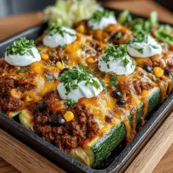 Mini Taco Zucchini Boats: A Deliciously Healthy Recipe