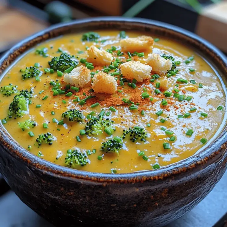 Creamy Cheddar Broccoli Delights is a comforting dish that combines the health benefits of fresh broccoli with the rich, savory flavors of cheddar cheese. This delightful recipe offers a perfect balance of creamy texture and nutrient-packed ingredients, making it a favorite among families and food enthusiasts alike. Whether you're looking for a cozy weeknight dinner or a crowd-pleasing addition to a festive gathering, this dish is sure to impress.