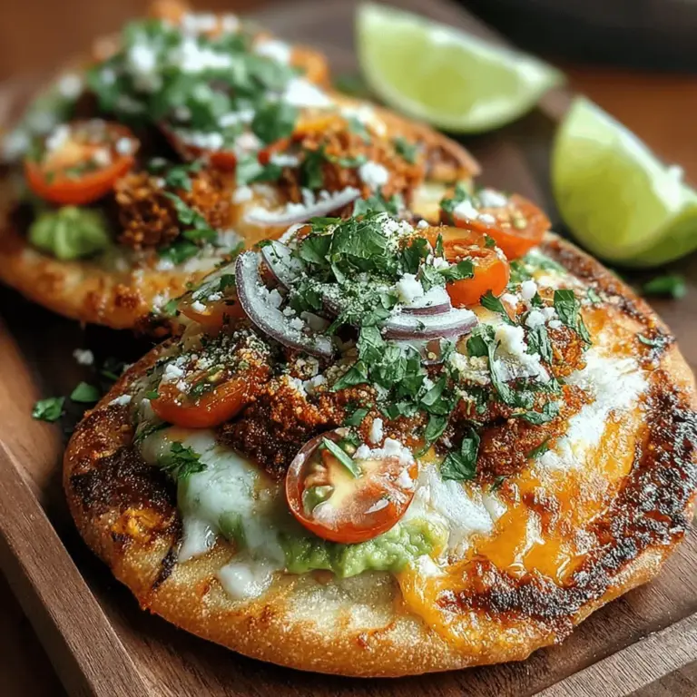 In the realm of quick and delicious meals, Spicy Chickpea Avocado Naan Pizza stands out as a vibrant and satisfying option. This dish marries the warm, pillowy texture of naan with the rich creaminess of avocado and the hearty crunch of spiced chickpeas, creating a delightful fusion of flavors and textures. Whether you are looking for a quick weeknight dinner, a fun appetizer for a gathering, or a nutritious lunch option, this recipe is versatile enough to fit any occasion.