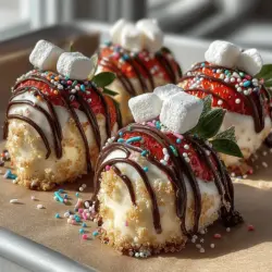 As the warm sun beckons and summer festivities unfold, there’s nothing quite like a refreshing treat to cool down the day. Enter Frosty Strawberry Marshmallow Pops, a delightful combination of juicy strawberries, fluffy marshmallows, and a rich chocolate coating. This easy-to-make dessert not only tantalizes your taste buds but also offers a playful presentation that’s sure to impress guests of all ages. Perfect for summer parties, children's snacks, or even a healthier dessert option, these pops are a delightful way to indulge without the guilt.