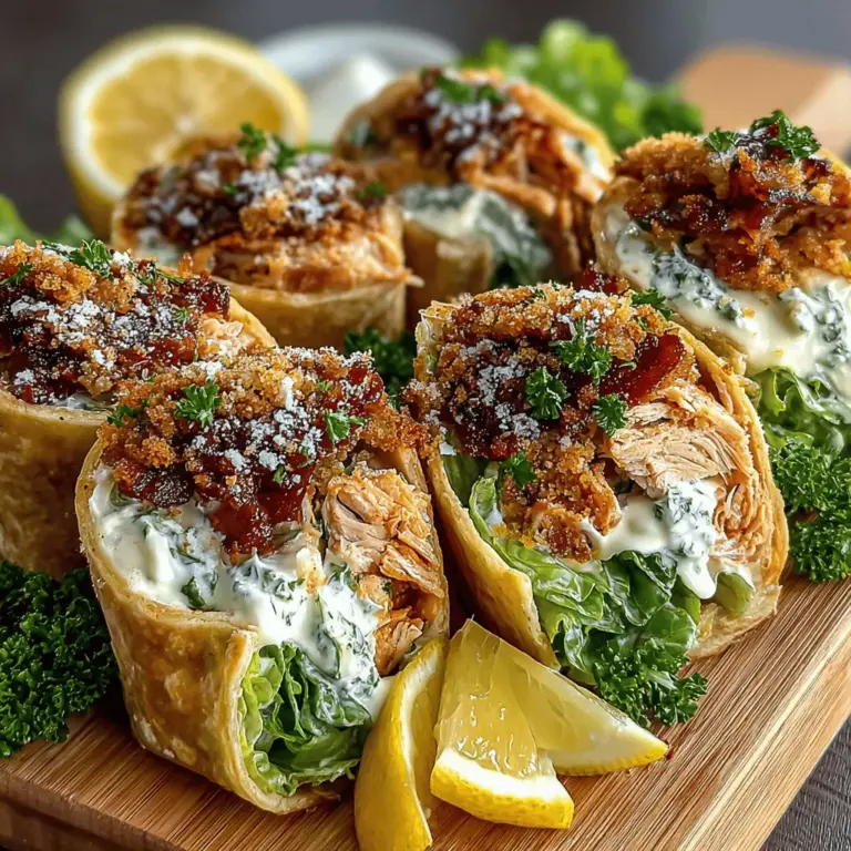 To create the perfect Mini Chicken Caesar Salad Wraps, it’s essential to understand the roles of each ingredient. This comprehensive look at the core components will highlight their benefits and flavor contributions, helping you appreciate the thoughtfulness behind this delicious dish.