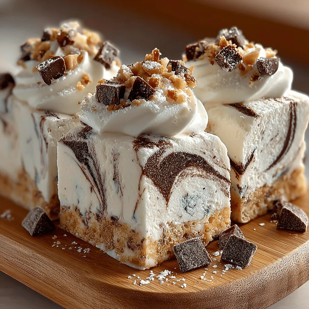 In recent years, frozen yogurt has surged in popularity as a flavorful and healthier alternative to traditional ice cream. This dessert option not only satisfies sweet cravings but also boasts a range of nutritional benefits, making it a go-to choice for those seeking a guilt-free treat. Among the myriad of frozen yogurt recipes, the Frozen Yogurt Mocha Swirl Slices stands out with its delightful fusion of rich coffee and decadent chocolate flavors. This dessert is perfect for coffee enthusiasts and chocolate lovers alike, delivering a luxurious experience without the heavy calorie count often associated with conventional frozen desserts.