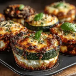 In the world of culinary creativity, few dishes can match the charm of lasagna. However, when you combine the rich flavors of traditional lasagna with the health benefits of zucchini, you arrive at an innovative dish that is as delightful to the eyes as it is to the palate: mini lasagna zucchini cupcakes. This recipe reimagines the classic layered pasta dish, transforming it into bite-sized, gluten-free delights that are perfect for any occasion. Whether you're hosting a dinner party, preparing snacks for game day, or simply looking for a nutritious option for a light meal, these mini cupcakes deliver on taste without the guilt.