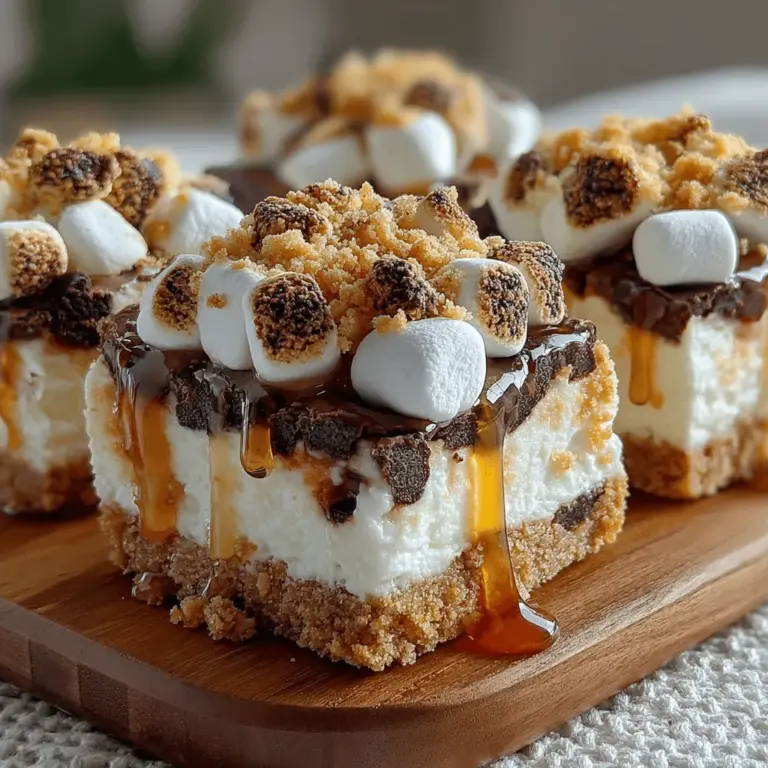 Once your yogurt mixture is perfectly blended and laid out in your dish, it’s time to transform these squares into a true s’mores experience. Begin by evenly distributing mini marshmallows over the top of the yogurt layer. For optimal coverage, sprinkle them generously, ensuring that each square will have a delightful marshmallow bite.