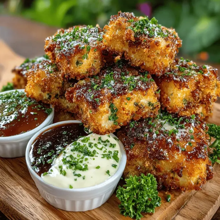 To achieve the perfect crispy baked tofu nuggets, mastering the breading process is essential. This involves three distinct steps: flouring, dipping, and coating. Each step plays a crucial role in ensuring that the nuggets are not only flavorful but also have that satisfying crunch.