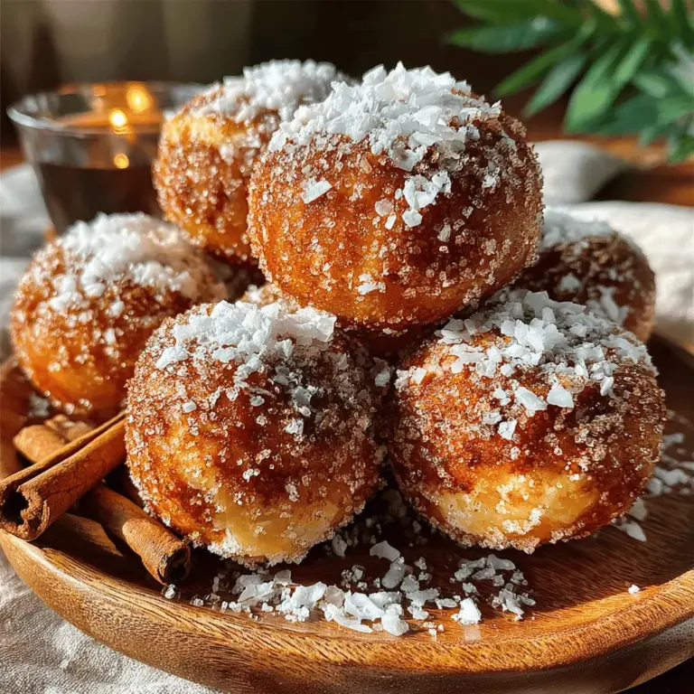 There’s something inherently joyful about donuts that transcends generations. Whether it’s the warm, sugary aroma wafting from a bakery or the nostalgic memories of Sunday mornings spent with loved ones, donuts have carved out a special place in our hearts— and our taste buds. However, as we become more health-conscious, many of us seek out ways to enjoy these delightful treats without the guilt that often accompanies traditional fried varieties. Enter the Cinnamon Sugar Bliss Baked Donut Holes, a healthier, homemade alternative that not only satisfies your sweet tooth but also brings a sense of warmth and nostalgia to your kitchen.