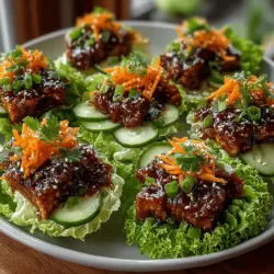 Mini BBQ Tofu Lettuce Boats: A Complete Guide to Preparation and Enjoyment