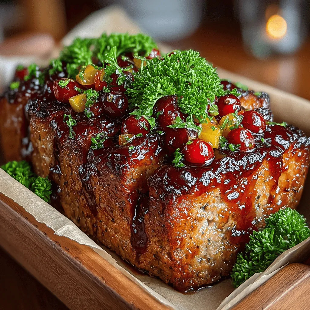 Meatloaf has long held a cherished place in the hearts and homes of families across the globe. This classic comfort food, known for its simplicity and hearty flavors, evokes memories of cozy dinners and gatherings around the table. Traditionally made with ground meat and various fillers, meatloaf is versatile enough to adapt to numerous flavors and ingredients, making it a staple in many kitchens. However, if you’re looking to elevate this classic dish, look no further than the Cranberry Maple Glazed Meatloaf—a delightful twist that adds a burst of flavor and a touch of seasonal flair.