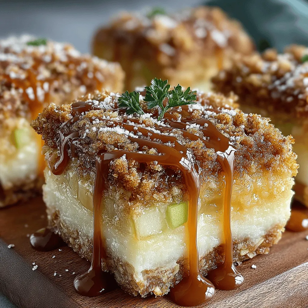 Dessert bars have become a staple in the world of sweet treats, combining the best elements of traditional pies and cake while offering a portable and easy-to-serve option. Their popularity continues to grow, especially during the fall when comforting flavors and seasonal ingredients take center stage. Among the myriad of dessert bar recipes, Sweet Harvest Caramel Apple Pie Bars stand out as an irresistible choice. These bars encapsulate the essence of autumn with their rich flavors and delightful textures, making them the perfect treat for gatherings, picnics, or cozy evenings at home.