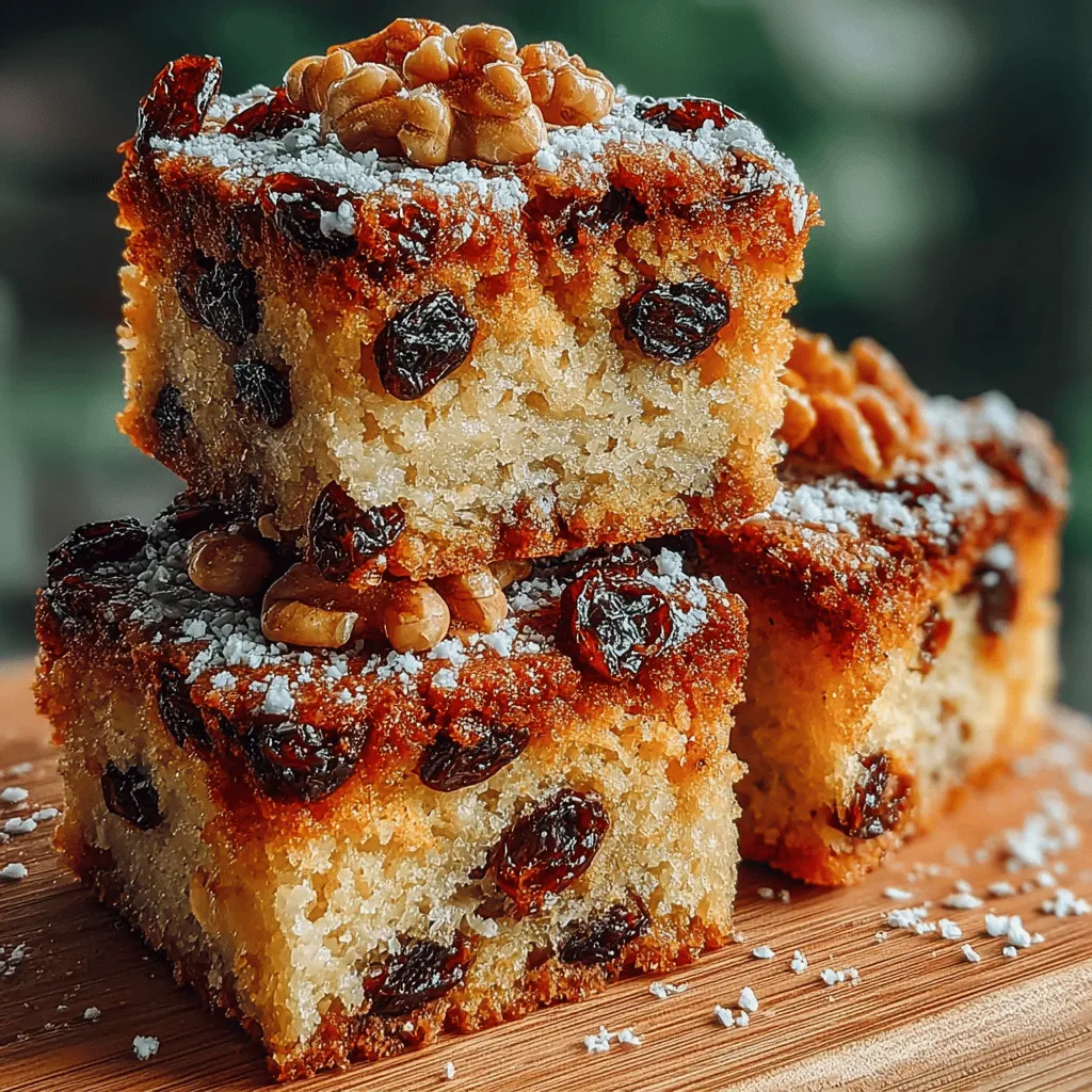 In the world of baking, few delights evoke nostalgia quite like oatmeal raisin cookies. They remind many of cozy afternoons spent in warm kitchens, where the scent of freshly baked treats fills the air, inviting everyone to gather around. This recipe for chewy oatmeal raisin cookie squares transforms the beloved traditional cookie into a convenient square format, making them not only easier to share but also perfect for lunchboxes, picnics, or a simple sweet treat at home. These squares retain all the classic flavors of oats, raisins, and a hint of cinnamon, ensuring that each bite is a delightful experience.