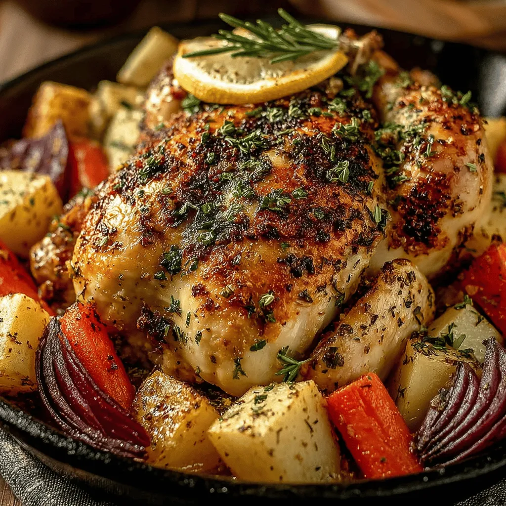 As the leaves turn to vibrant hues of amber and gold, the culinary world embraces the comforting flavors of fall. Among the season's offerings, few dishes can rival the warmth and satisfaction of a perfectly roasted chicken. The Harvest Harmony Roast Chicken stands out as a quintessential autumn dish, combining succulent meat with a colorful array of root vegetables and a fragrant herb-infused marinade. This recipe not only serves as a hearty centerpiece for family gatherings and festive occasions but also brings the cozy ambiance of autumn into your kitchen.