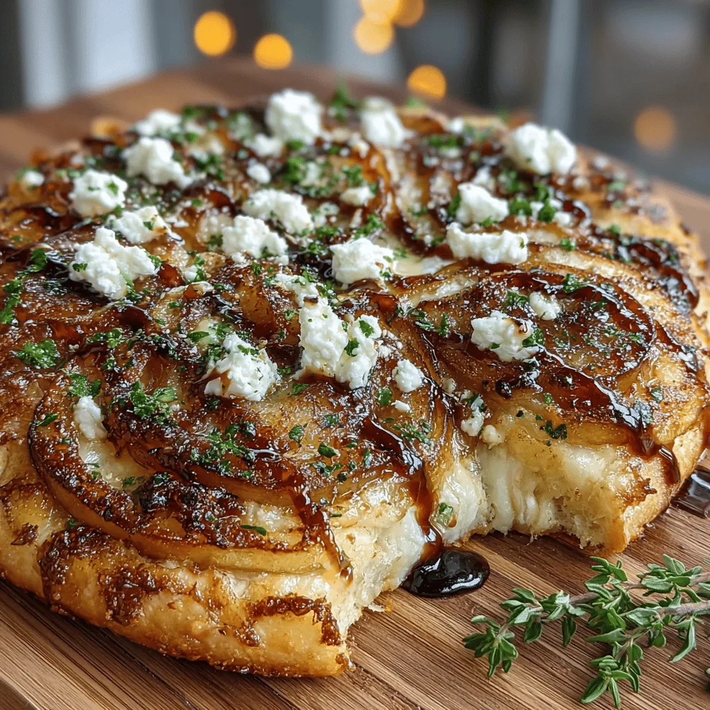 The first step in creating a truly memorable Caramelized Apple & Onion Pizza is to ensure your oven is properly prepared. Preheating your oven is crucial, especially if you’re using a pizza stone. A hot oven not only helps achieve a crispy crust but also enhances the overall texture of your pizza. Set your oven to 475°F (245°C) and allow it to preheat for at least 30 minutes. This duration allows the pizza stone to absorb the heat evenly, ensuring that your pizza bakes uniformly.