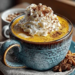 As the crisp autumn air begins to settle in, the aroma of spiced pumpkin lattes wafts through coffee shops and kitchens alike. These seasonal beverages have quickly become a beloved staple, offering comfort and warmth during the cooler months. The classic pumpkin latte, with its rich flavors and creamy texture, has captured the hearts of many, but this year, we invite you to elevate your fall experience with a unique twist: the Golden Turmeric Pumpkin Latte. This innovative recipe marries the traditional pumpkin flavors with the vibrant, earthy notes of turmeric, creating a drink that is not only delicious but also brimming with health benefits.
