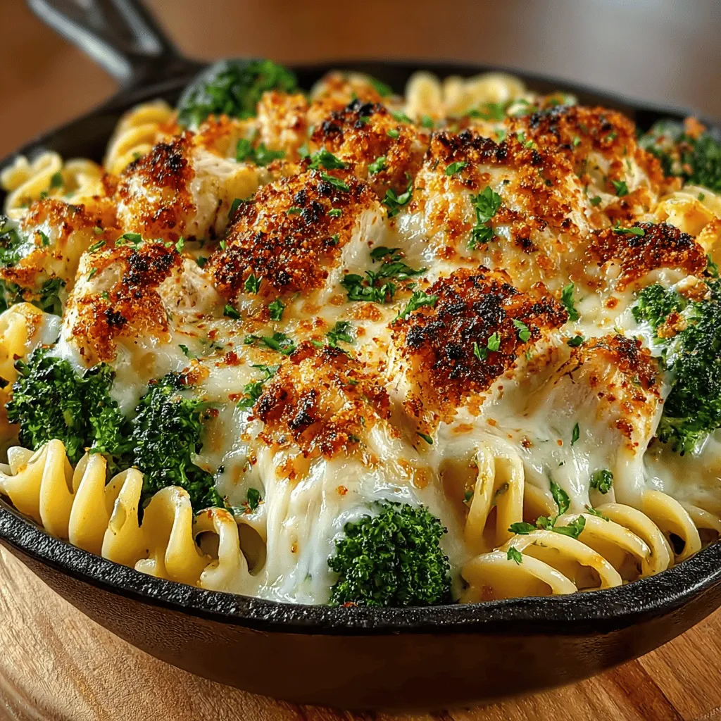 In the world of comfort food, few dishes can rival the creamy, cheesy goodness of a baked pasta meal. This Cheesy Chicken & Broccoli Bliss Bake combines tender chicken, vibrant broccoli, and two types of cheese with rotini pasta for a dish that is not only satisfying but also easy to prepare. Perfect for a family dinner or a cozy gathering, this recipe showcases how simple ingredients can come together to create a delightful culinary experience. In this article, we’ll delve into the recipe, its preparation steps, and some insights into its nutritional value, making it a must-try for any home cook.