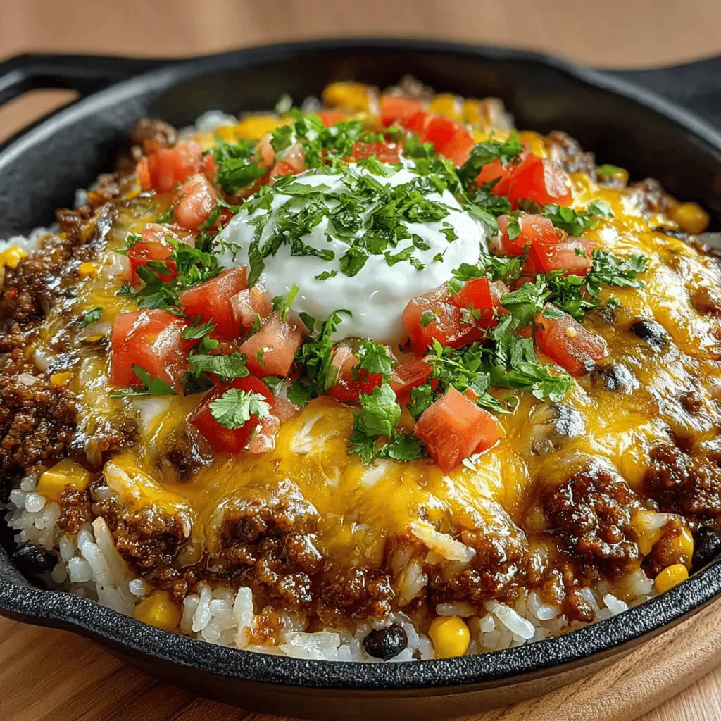 When it comes to weeknight dinners, few dishes can compete with the warmth and comfort of a casserole. The One-Pan Cheesy Beef and Rice Casserole stands out as a family-friendly favorite, seamlessly combining hearty ingredients into a dish that's not only filling but also incredibly easy to prepare. With its rich, savory flavors and creamy texture, this casserole brings together the best elements of comfort food while ensuring minimal cleanup thanks to its one-pan preparation method.