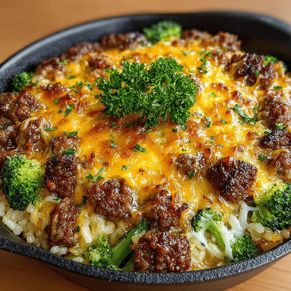 To create a truly memorable Cheesy Beef and Broccoli Rice Casserole, it’s essential to understand the role of each ingredient in the recipe. Each component contributes not only to the flavor and texture of the dish but also to its overall nutritional value.