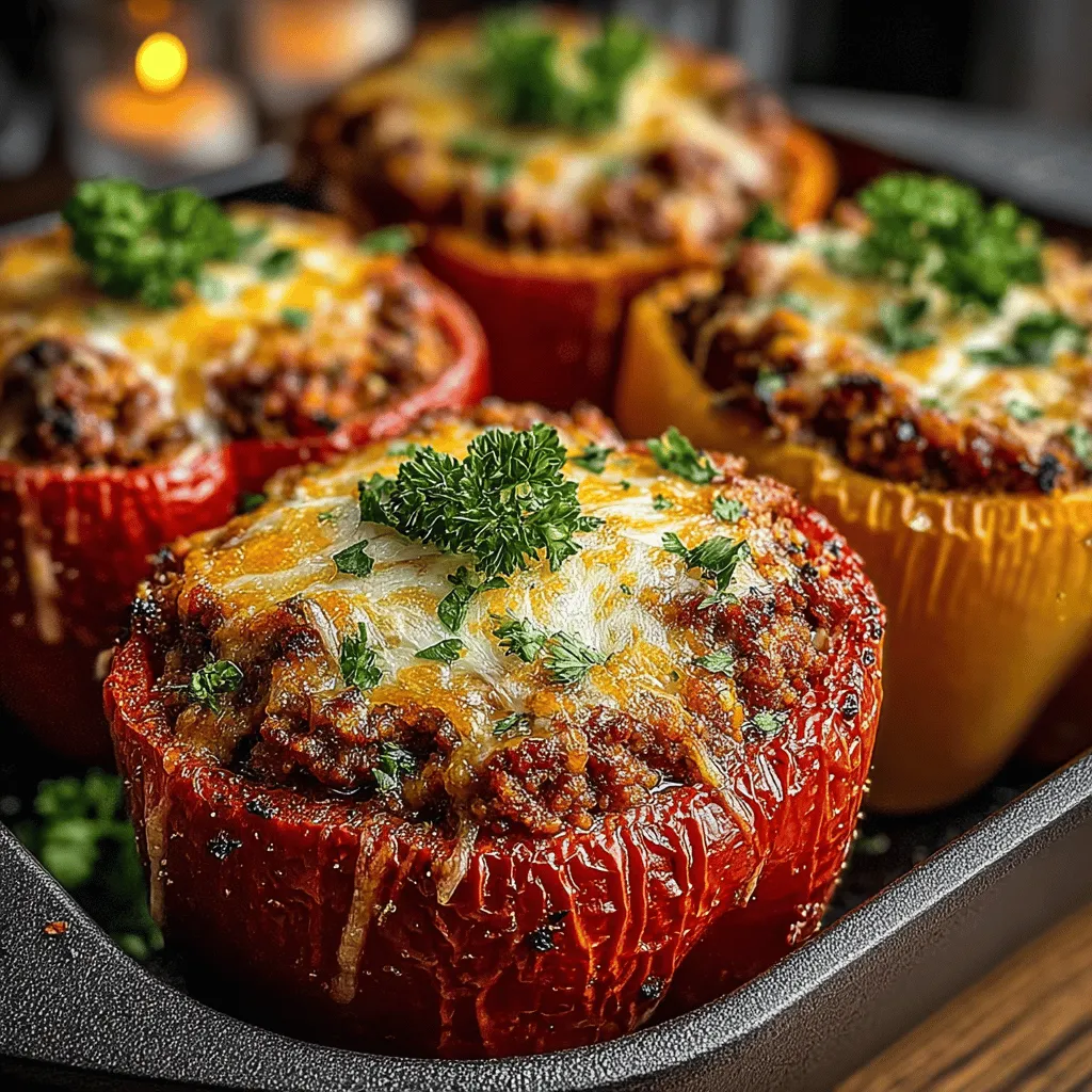 When it comes to creating a wholesome and satisfying meal, few dishes can rival the appeal of Cheesy Turkey and Quinoa Stuffed Peppers. This recipe stands out not only for its vibrant presentation but also for its blend of flavors and textures that come together in a single dish. Stuffed peppers have a long-standing tradition in various cuisines around the world, but the combination of turkey, quinoa, and cheese brings a modern twist to this classic. Whether you're looking for a family-friendly dinner, a meal-prep option for busy weekdays, or a dish to impress guests, these stuffed peppers check all the boxes.