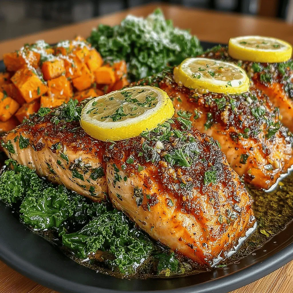 In today’s fast-paced world, finding the time to prepare a nutritious meal can feel daunting. However, the recipe for Baked Salmon with Sweet Potato and Greens offers a perfect solution for busy individuals and families seeking a healthy, flavorful dinner option. This dish not only packs a punch in terms of taste but also delivers an array of health benefits, making it an excellent choice for a weeknight meal.