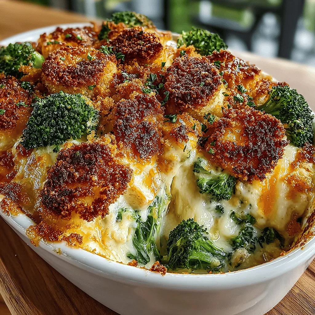 In the world of comforting casseroles, few dishes deliver both flavor and nutrition quite like Cheesy Chicken & Broccoli Bliss Casserole. This delightful recipe combines tender chicken, vibrant broccoli, and creamy cheese, creating a meal that's not only satisfying but also simple to prepare. Perfect for busy weeknights or family gatherings, this casserole is a crowd-pleaser that can easily be made with ingredients you likely already have on hand.