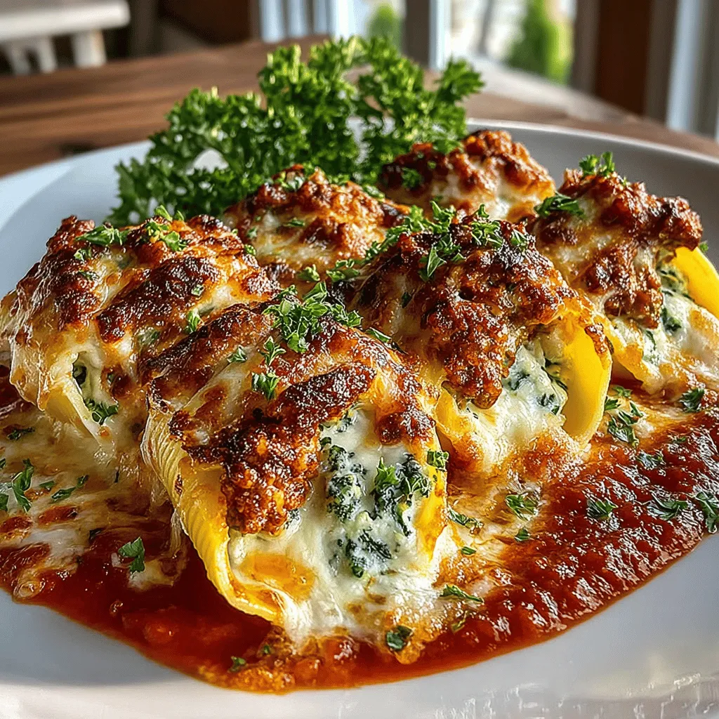 Stuffed shells have a storied history that can be traced back to Italian-American cuisine. Originating from the classic pasta dishes of Italy, these jumbo shells became popular for their ability to hold a variety of fillings, making them a versatile choice for home cooks. Their unique shape allows for an abundance of flavors, and they can be filled with everything from ricotta and spinach to rich meat mixtures.