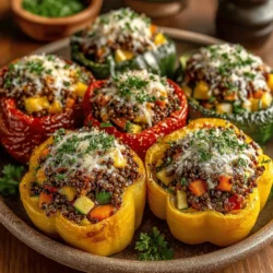 In recent years, the shift toward plant-based meals has gained significant momentum. With an increasing awareness of health and environmental factors, more individuals are embracing vegetarian and vegan diets. This trend showcases a culinary evolution where flavor meets nutrition, making it easier than ever to enjoy hearty meals without compromising on taste. One such recipe that exemplifies this is the Hearty High-Protein Lentil and Veggie Stuffed Peppers. This dish not only satisfies the palate but also packs a nutritional punch, making it an excellent choice for anyone looking to incorporate more plant-based options into their diet.