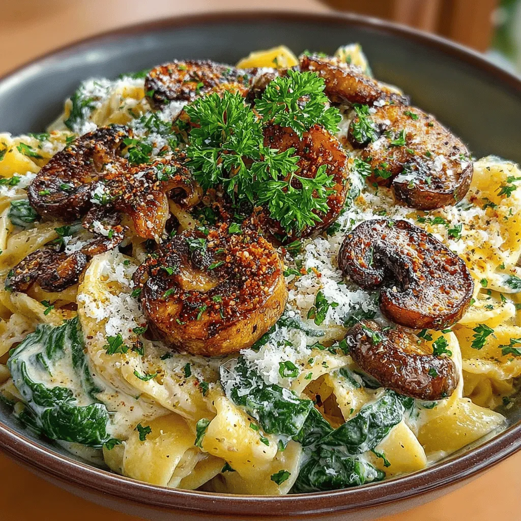 When it comes to comforting and satisfying meals, few dishes can rival the appeal of creamy mushroom and spinach pasta. This delectable combination of flavors and textures has won the hearts of pasta lovers around the globe. Rich and creamy, with earthy mushrooms and vibrant spinach, this dish is not only a feast for the taste buds but also a visual delight. Whether you are preparing a quick weeknight dinner or entertaining guests on a special occasion, this creamy pasta dish is sure to impress.
