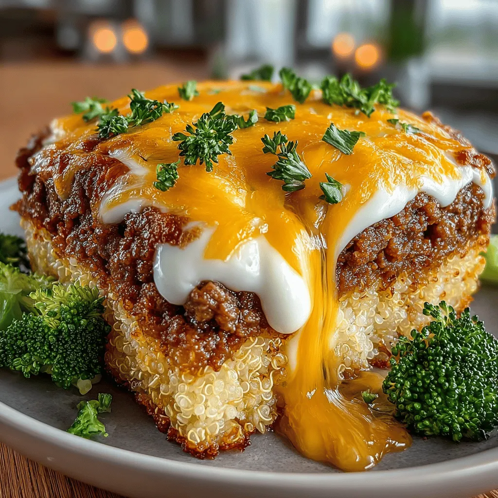 When it comes to comfort food, few dishes can compete with a hearty casserole that combines rich flavors and nutritious ingredients. The Cheesy Beef and Broccoli Quinoa Casserole is a perfect example of a meal that satisfies both the need for indulgence and the desire for health-conscious dining. This one-dish wonder marries the robust flavor of lean beef with the wholesome goodness of quinoa and vibrant broccoli, creating a filling and nutritious meal that appeals to the whole family.