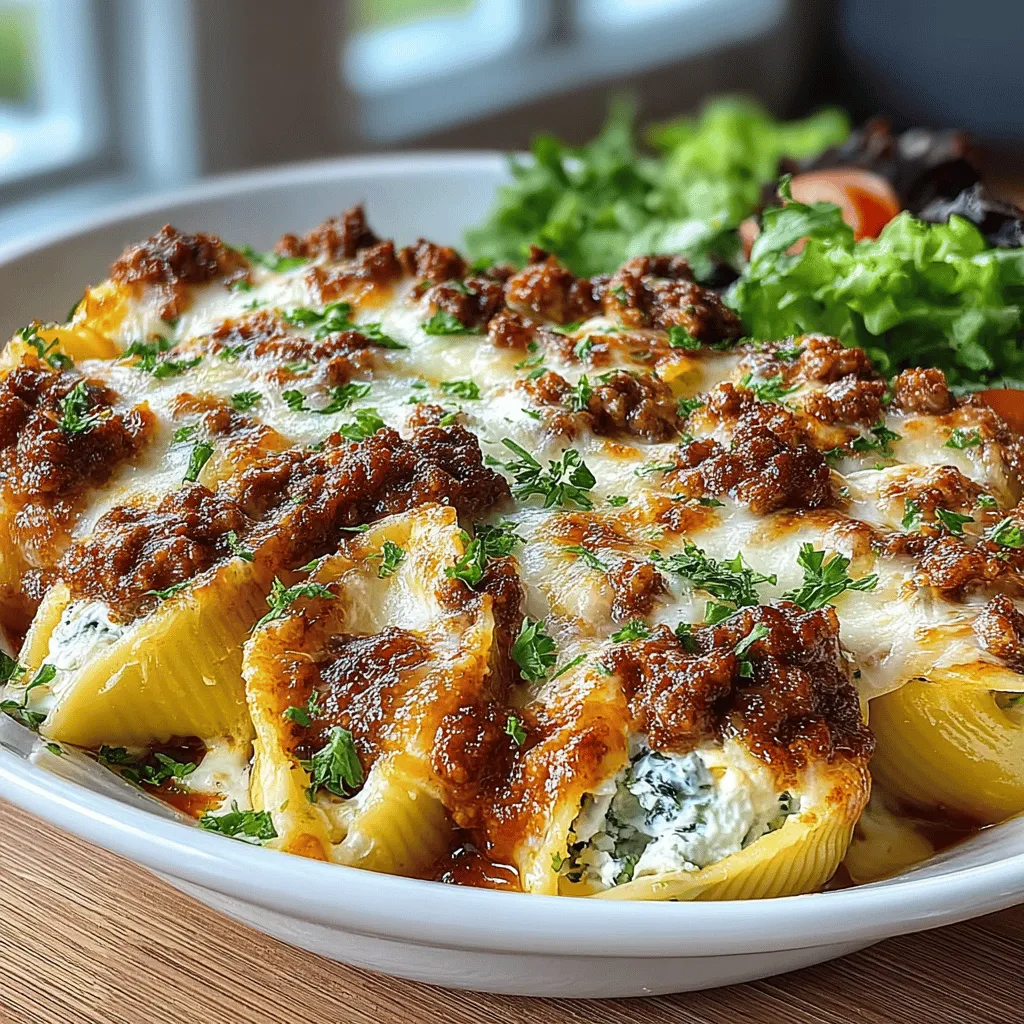 Comfort food has a unique way of bringing warmth and satisfaction to our lives, especially during chilly days or busy weeknights. One dish that perfectly embodies this genre is Cheesy Turkey Spinach Stuffed Shells. This recipe not only offers a delightful blend of flavors but also serves as a nutritious alternative to traditional stuffed pasta. By incorporating ground turkey and spinach, this dish strikes a healthy balance, making it an excellent choice for those who want to indulge without the guilt.