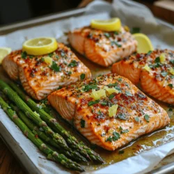In the world of healthy eating, few dishes are as satisfying and nutritious as a beautifully prepared salmon meal. Our Zesty Baked Lemon Herb Salmon with Asparagus recipe strikes the perfect balance between flavor and health, making it a go-to choice for weeknight dinners or special occasions. Rich in omega-3 fatty acids and packed with essential nutrients, salmon not only supports heart health but also delights the palate. This article will guide you through the process of creating this delicious dish, offering insights into the benefits of its ingredients and tips for achieving the best results.