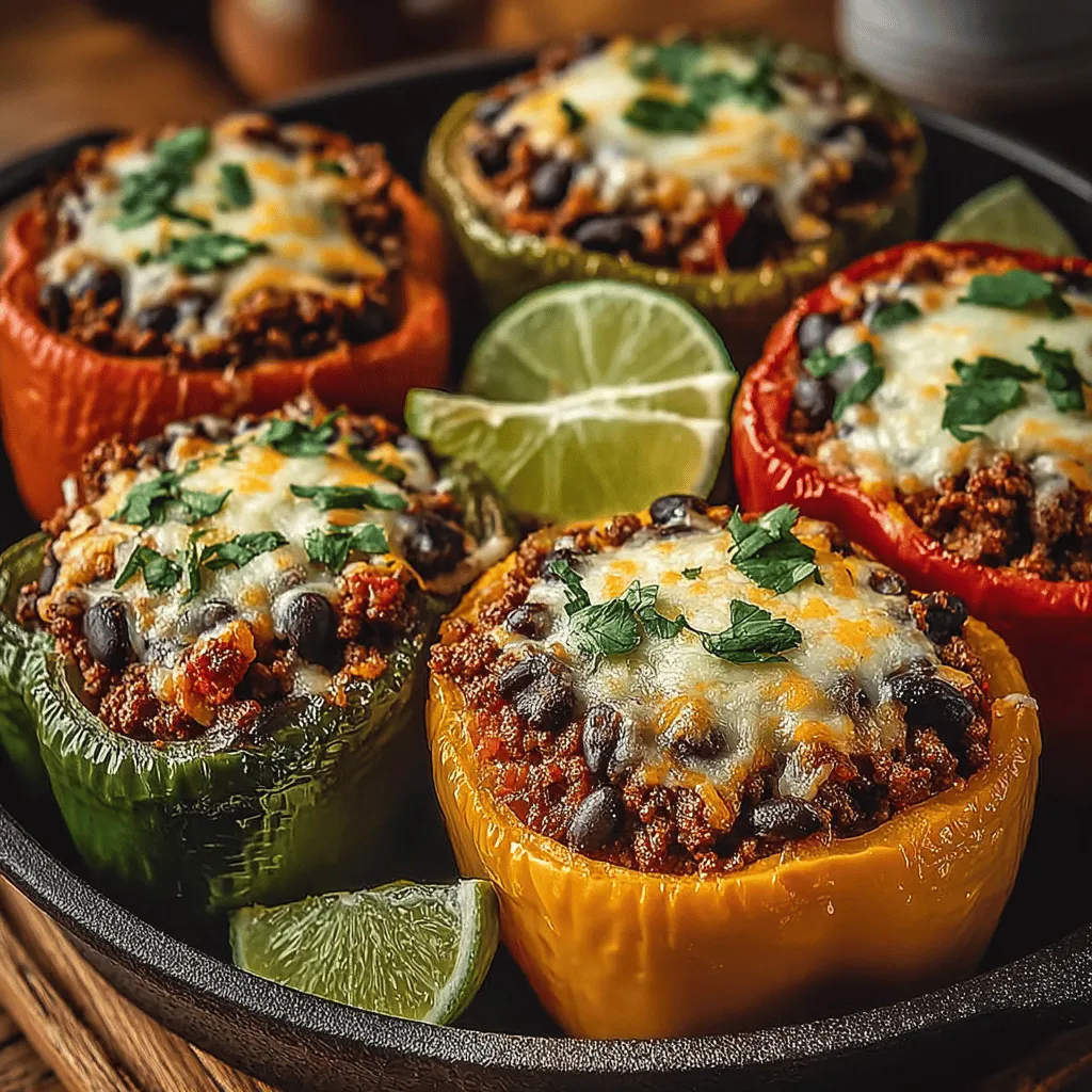 In the realm of healthy and satisfying meals, Flavor-Packed Quinoa & Beef Stuffed Peppers stand out as a delightful option. Combining vibrant bell peppers with a hearty filling of quinoa, ground beef, and an array of spices, this dish is not only visually appealing but also nutritionally balanced. As our lives become busier, finding recipes that are both time-efficient and flavorful is essential. This article will delve into the intricacies of creating these stuffed peppers, ensuring that you have a comprehensive understanding of both the preparation and the delightful tastes that await you.