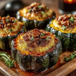 As the leaves turn vibrant hues of orange and gold, fall ushers in a bounty of seasonal vegetables, among which acorn squash stands out for its versatility and nutritional prowess. This charming, green-and-yellow striped gourd boasts a mildly sweet, nutty flavor that pairs beautifully with both savory and sweet dishes. Whether you’re looking to elevate a holiday feast or simply savor the cozy essence of autumn in your meals, acorn squash offers a delightful canvas for culinary creativity.