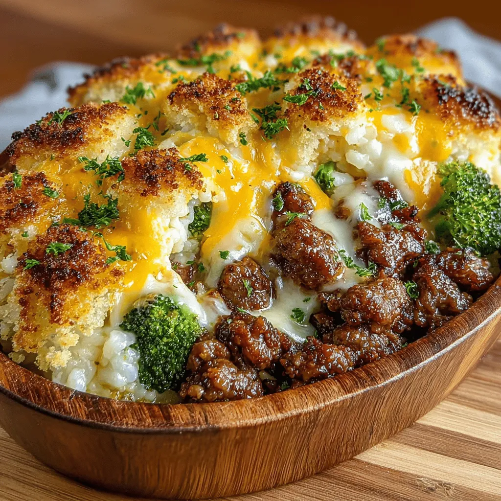 There is something heartwarming about a casserole that brings the family together, and the Cheesy Beef and Broccoli Rice Casserole stands out as a quintessential choice for any meal. This dish combines the comforting flavors of tender beef, vibrant broccoli, and gooey cheese, making it a beloved recipe for families and busy individuals alike. Whether you are looking for a hearty weeknight dinner or a dish to impress at a gathering, this casserole checks all the boxes: it is filling, satisfying, and, best of all, easy to prepare.
