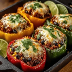 Stuffed peppers have long been a beloved dish across various cuisines, celebrated for their versatility and vibrant presentation. Whether served as a hearty main course or a colorful side, these delightful little packages can be filled with an array of ingredients, making them suitable for any palate or dietary preference. One standout variation is the Fiery Fiesta Stuffed Peppers, which promise to excite your taste buds with their bold flavors and nutritional benefits.