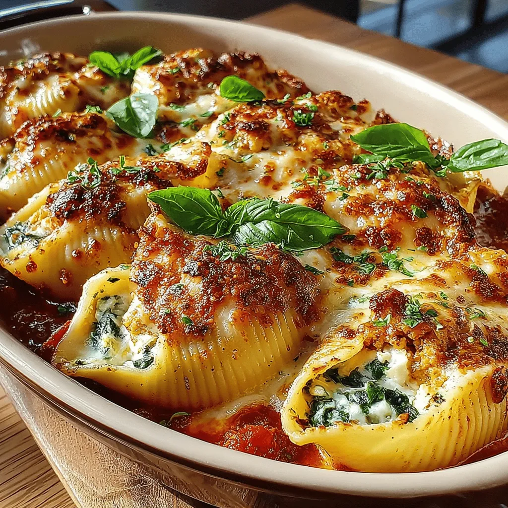 To create the perfect filling for your Cheesy Chickpea and Spinach Stuffed Shells, you want to strike a balance between creaminess and texture. Start by mashing the chickpeas in a mixing bowl. Use a fork or a potato masher to break them down, but don’t overdo it; you want to leave some chunks for added texture. This gives the filling a hearty feel while still allowing the chickpeas to shine through.