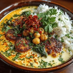 In the world of healthy eating, finding dishes that are not only nutritious but also bursting with flavor can sometimes feel like a daunting task. Enter Spicy Chickpea Delight, a vibrant and wholesome meal that marries the earthiness of chickpeas with a medley of spices and vegetables. This dish showcases a delightful balance of spicy and creamy flavors, making it a perfect choice for anyone looking to spice up their weekly menu without sacrificing health. Packed with protein, fiber, and an array of vitamins, this recipe is not just a meal; it’s a celebration of the versatility of plant-based ingredients.
