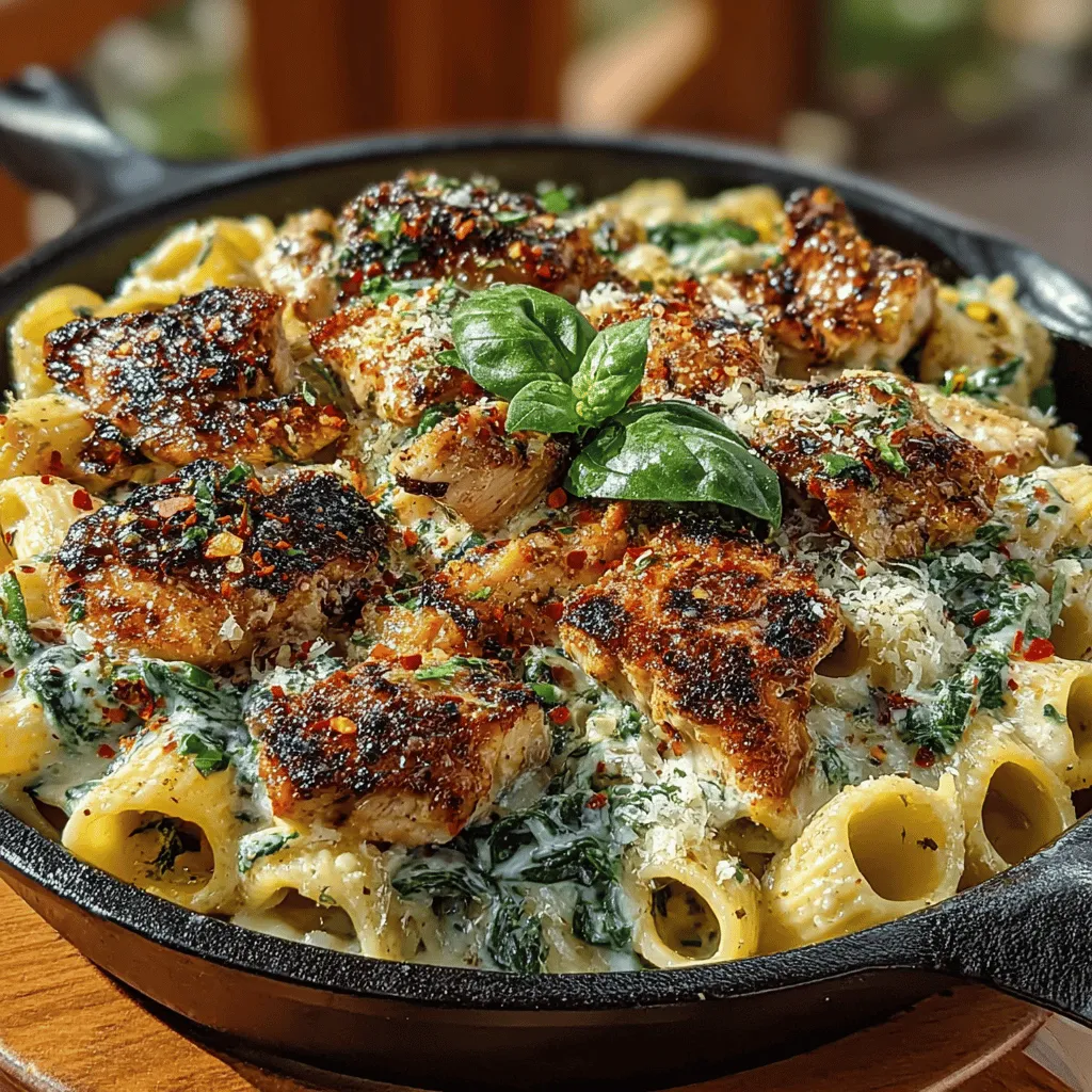 Creamy Chicken and Spinach Pasta Skillet is a delightful dish that combines tender chicken, fresh spinach, and perfectly cooked penne pasta enveloped in a rich and creamy sauce. This one-pan meal is not only quick to prepare but also packed with flavors that will please your family and friends. In this article, we will explore the recipe in detail, from selecting the right ingredients to cooking techniques that enhance the dish's overall taste and presentation.