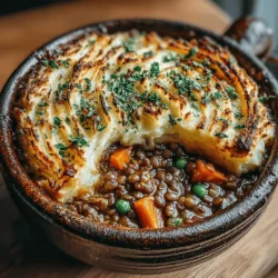 Shepherd's Pie is a beloved traditional dish that has warmed hearts and filled bellies for generations. Originating from the United Kingdom, this hearty meal was originally crafted using lamb or beef as its primary filling, topped with creamy mashed potatoes. Over the years, variations have emerged, but the essence of this comfort food remains the same: a satisfying blend of flavors and textures designed to nourish the body and soul. In recent years, the rise of plant-based diets has prompted a creative reimagining of this classic dish, leading to the creation of the Savory Vegan Shepherd's Pie.