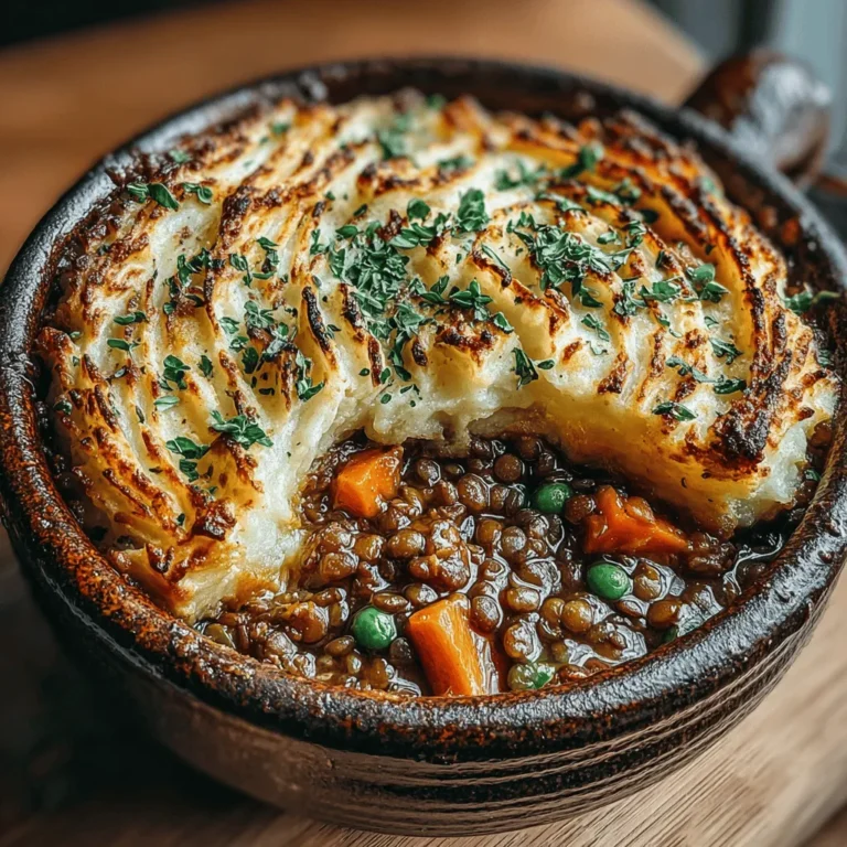 Shepherd's Pie is a beloved traditional dish that has warmed hearts and filled bellies for generations. Originating from the United Kingdom, this hearty meal was originally crafted using lamb or beef as its primary filling, topped with creamy mashed potatoes. Over the years, variations have emerged, but the essence of this comfort food remains the same: a satisfying blend of flavors and textures designed to nourish the body and soul. In recent years, the rise of plant-based diets has prompted a creative reimagining of this classic dish, leading to the creation of the Savory Vegan Shepherd's Pie.