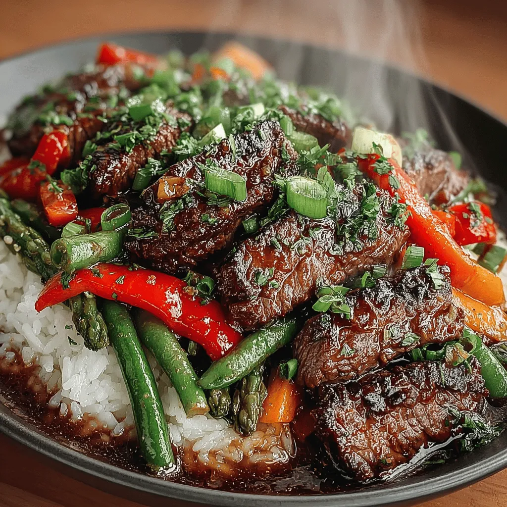 Stir-fries have long been celebrated in home cooking for their versatility, speed, and the ability to create a wholesome meal in a matter of minutes. With their vibrant colors and a medley of flavors, stir-fries not only appeal to the taste buds but also to the practicalities of busy lifestyles. One dish that stands out in the realm of quick meals is the Savory Homestyle Beef and Vegetable Stir-Fry. This recipe encapsulates everything we love about stir-frying: it’s nutritious, quick to prepare, and packed with an enticing balance of flavors and textures.