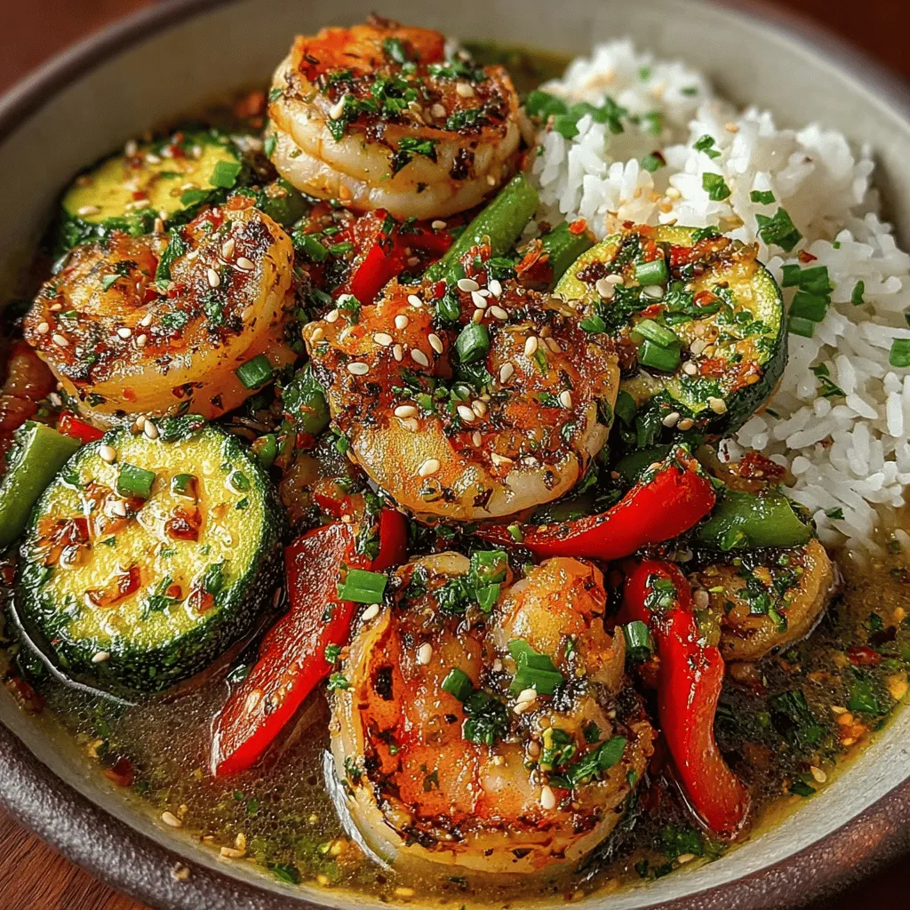 In the world of culinary creations, few dishes embody the essence of freshness and flavor quite like Shrimp & Zucchini Delight. This vibrant stir-fry is not only a feast for the eyes but also a wholesome meal that packs a punch with its nutritional benefits. Featuring succulent shrimp paired with crisp vegetables, this dish is perfect for busy weeknights or when you want to impress guests with minimal effort. Let's dive into the ingredients and the step-by-step process that makes this dish such a winner in the kitchen.