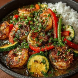 In the world of culinary creations, few dishes embody the essence of freshness and flavor quite like Shrimp & Zucchini Delight. This vibrant stir-fry is not only a feast for the eyes but also a wholesome meal that packs a punch with its nutritional benefits. Featuring succulent shrimp paired with crisp vegetables, this dish is perfect for busy weeknights or when you want to impress guests with minimal effort. Let's dive into the ingredients and the step-by-step process that makes this dish such a winner in the kitchen.