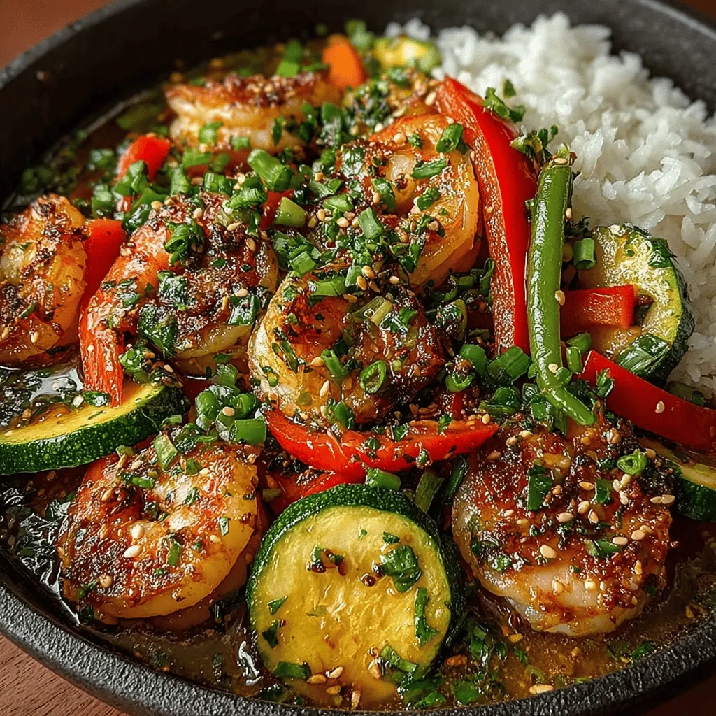 In the world of culinary creations, few dishes embody the essence of freshness and flavor quite like Shrimp & Zucchini Delight. This vibrant stir-fry is not only a feast for the eyes but also a wholesome meal that packs a punch with its nutritional benefits. Featuring succulent shrimp paired with crisp vegetables, this dish is perfect for busy weeknights or when you want to impress guests with minimal effort. Let's dive into the ingredients and the step-by-step process that makes this dish such a winner in the kitchen.