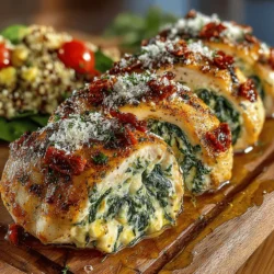 In the quest for nutritious meals that do not compromise on flavor, the High-Protein Spinach and Feta Stuffed Chicken stands out as a stellar choice. This recipe not only showcases the versatility of chicken but also highlights the rich and vibrant flavors of spinach and feta cheese. As more individuals embrace health-conscious eating habits, this dish serves as an excellent option for those looking to boost their protein intake without sacrificing taste or culinary satisfaction.