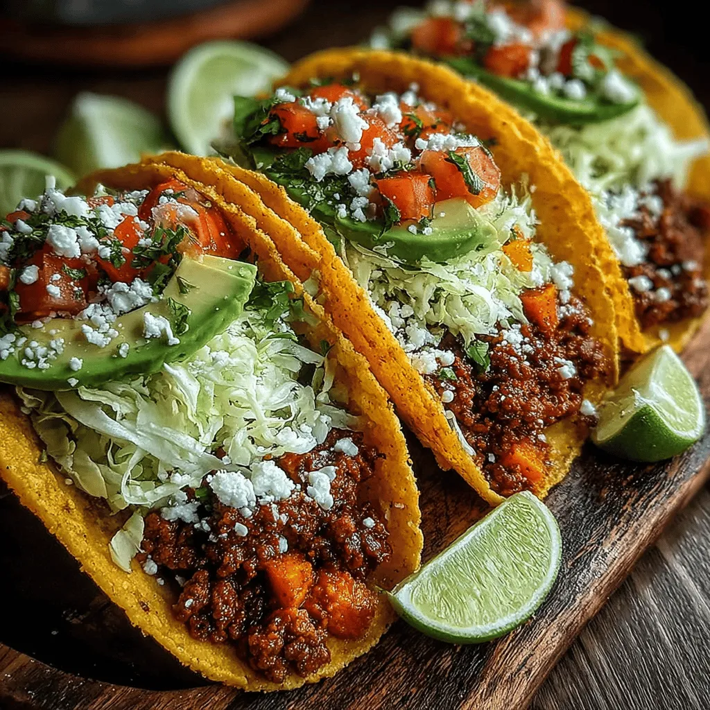 Delight your taste buds with the vibrant flavors of Spicy Turkey and Sweet Potato Tacos, a dish that seamlessly combines nutritious ingredients with a kick of spice. This recipe is perfect for those looking for a healthy yet satisfying meal option that can be enjoyed any day of the week. Not only are these tacos easy to prepare, but they also offer a delightful balance of protein, fiber, and healthy fats. In this article, we will explore the ingredients, step-by-step instructions, and some interesting facts about the health benefits of the main components.