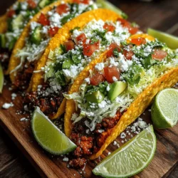 Delight your taste buds with the vibrant flavors of Spicy Turkey and Sweet Potato Tacos, a dish that seamlessly combines nutritious ingredients with a kick of spice. This recipe is perfect for those looking for a healthy yet satisfying meal option that can be enjoyed any day of the week. Not only are these tacos easy to prepare, but they also offer a delightful balance of protein, fiber, and healthy fats. In this article, we will explore the ingredients, step-by-step instructions, and some interesting facts about the health benefits of the main components.